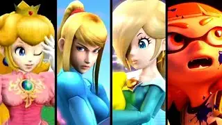 Super Smash Bros. Melee-Ultimate - All Newcomers Trailers Including Min Min (ARMS)