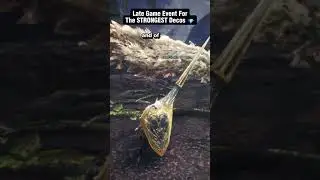 STRONGEST decorations farming in Monster Hunter World 💎 #MHW #Shorts