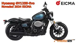 Novedad 2024 - EICMA 2023 - Hyosung Bobber GV125S-Evo