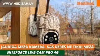 Jaudīga meža kamera, kas derēs ne tikai mežā. NITEforce Live-Cam PRO 4G