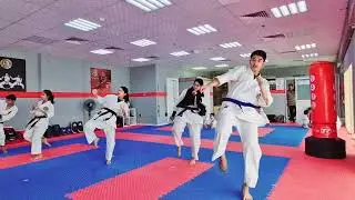 Asaraf Mukkattil Self Defense Center//Karate Practice//Sharjah Muweilah 