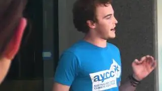 AYCC Australian Youth Climate Coalition SA calls for 100% renewable energy to fight climate change