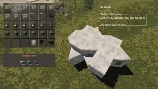 Rust | SOLO/DUO BASE | early to mid wipe / min 20 rockets