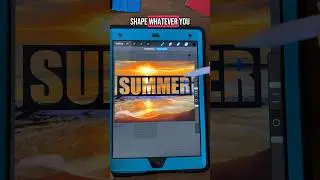 How to make a see-through text box in procreate, digital art