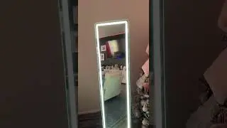 MyDepot LED Mirror &ndash; Full-Length with Adjustable Light & Space-Saving Design