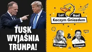 TUSK WYJAŚNIA TRUMPA! ZIOBRO Z NAS SZYDZI. AMERYKANIN MA SIĘ WYŻYWIĆ ZA 3 DOLARY!