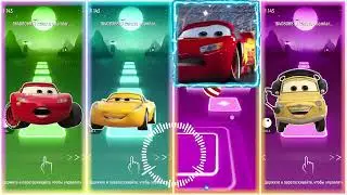 Lightning McQueen 🆚 Cruz Ramirez 🆚 Tow Mater 🆚 Luigi