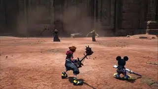 KH3 with 2v2 Style : VS Marluxia & Larxene
