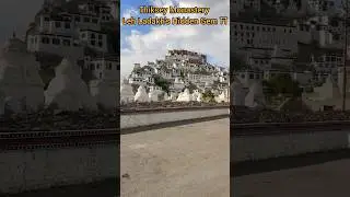 Thiksey Monastery: Leh Ladakh's Hidden Gem ⛩️ #shorts