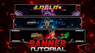 How to make Banner for Youtube | Channel Art For Youtube (Step By Step)