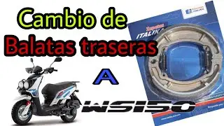 Cambio de balatas delanteras a ITALIKA WS 150// TUTORIAL