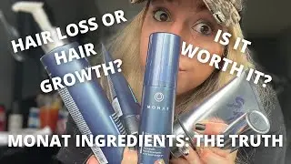 HAIR STYLIST HONEST OPINION ABOUT MONAT PRODUCTS. WILL YOUR HAIR FALL OUT? LET'S TALK INGREDIENTS.