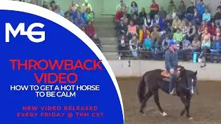 Throwback Video - How To Get A Hot Horse To Be Calm | The Horse Guru - Michael Gascon