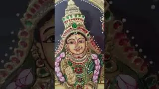 Tanjore painting 24 carot gold foil frames 🎞️ for details contact 9963884388