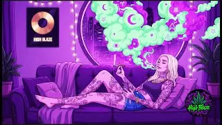 Purple Haze Drifts as the Night Plays Smooth Hip Hop // Smoking Music & Chill Vibes