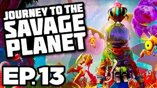 🍊👽 100% Orange Goo & Alien Alloy, Alien Edibles & Metallurgist! - Journey to the Savage Planet Ep.13