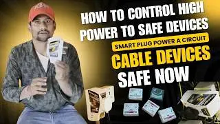 How To Control High Power To Safe Devices /SMART PLUG POWER A CIRCUIT In Telugu By Bangalore Pillodu
