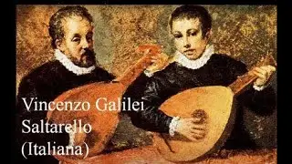 GALILEI Vincenzo  Saltarello (Italiana)