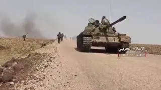 Syrian Arab Army hammers DAESH in the south Sweida desert