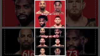 UFC / PFL Parlay Combination Options. #InTheDoghouse #FSMMA #UFC #PFL #Parlays