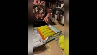 DIY Blackened Beeswax Corn