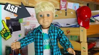 День из жизни Асы (American Girl Doll Stopmotion)