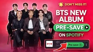 BTS new album ARIRANG | PRE-SAVE on Spotify 🎧 | #BTS #BTSNewAlbum #ARIRANG #SpotifyPreSave #OT7