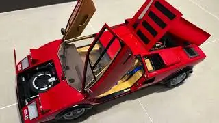 Building my DeAgostini 1:8 Lamborghini Countach LP 500S Walter Wolf 1978