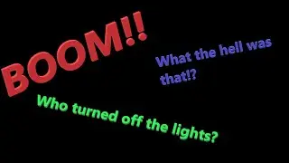 POWER'S OUT in THE REPTILE ROOM!