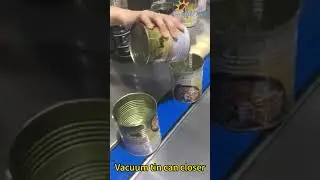 Fully automatic tinplate can vacuum seaming machine factory