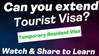 Can you extend your tourist visa when you want to stay 6months in Canada ?