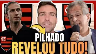 PILHADO RASGOU E REVELOU TUDO SOBRE O FLAMENGO | ATUALIZAÇÕES SOBRE O CASO FILIPE LUIZ E RENOVAÇÃO!