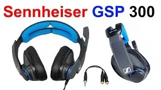 Sennheiser GSP 300 ГЕЙМЕРСКИЕ НАУШНИКИ / РАСПАКОВКА И ОБЗОР