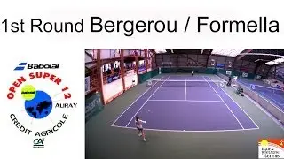 Victory of Bergerou (FRA) over Formella (GER) (6/0 6/2) - Open Super 12 Auray - Boys 1st Round