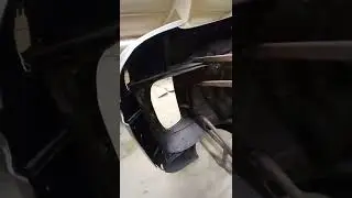 sandblasting porsche 356 to remove bitumen coating and body filler