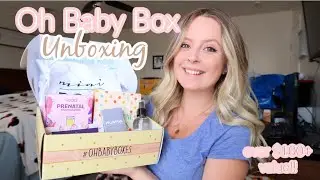 Oh Baby Boxes Unboxing ||  Pregnancy Subscription Box || Over $100 Value