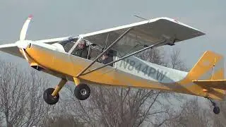 rans s7 takeoff at KOQN