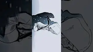 The White Death Simo H&auml;yh&auml; Manga Animation #simohayha #recordofragnarok #shorts