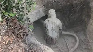 Underground re-piping at St. Lucie Medical Center