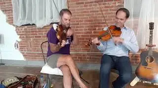 Twin Fiddling With Henry the Fiddler and Vi Wickam