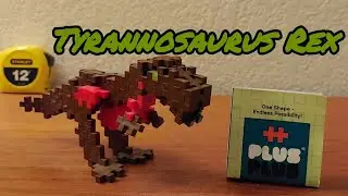 Plus Plus T-Rex |S PIDER's figure review