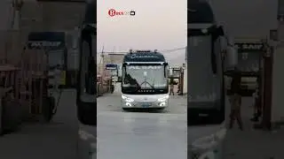 Premium Bus | Al Saif Daewoo Express | Korean Daewoo Bus Horn | Luxury Bus | Bus terminal #shorts