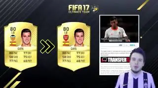 FIFA 17 | JANUARY TRANSFERS RUMOURS | WINTER UPGRADES | w/ JAMES RODR&Iacute;GUEZ, DRAXLER & VIDA