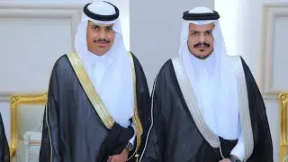 الإستقبال في حفل زواج الشابين حامد ويحي ذياب ربيعان الجبريني السلمي