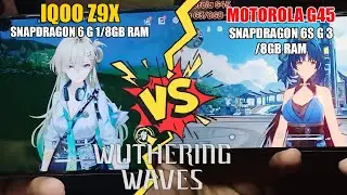 Snapdragon 6 Gen 1 vs Snapdragon 6s Gen 3 Gaming Test &ndash; Wuthering Waves on Budget Phones
