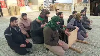 تشيع جثمان المرحوم خادم الامام الحسين (ع)السيد (ناظم محمد سلمان الحكيم الطبطبائي) الله يرحمه برحمته 