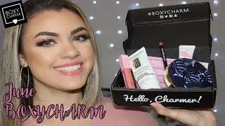 JUNE BOXYCHARM 2019 ! / UNBOXING AND TRY ON