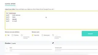 Automatic Flashcard Creation Tutorial