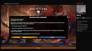 carrain's Live PS4 Broadcast