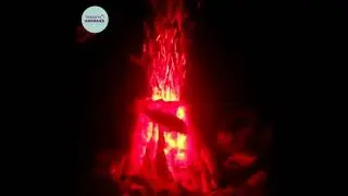 Aquarium volcano ornament kit